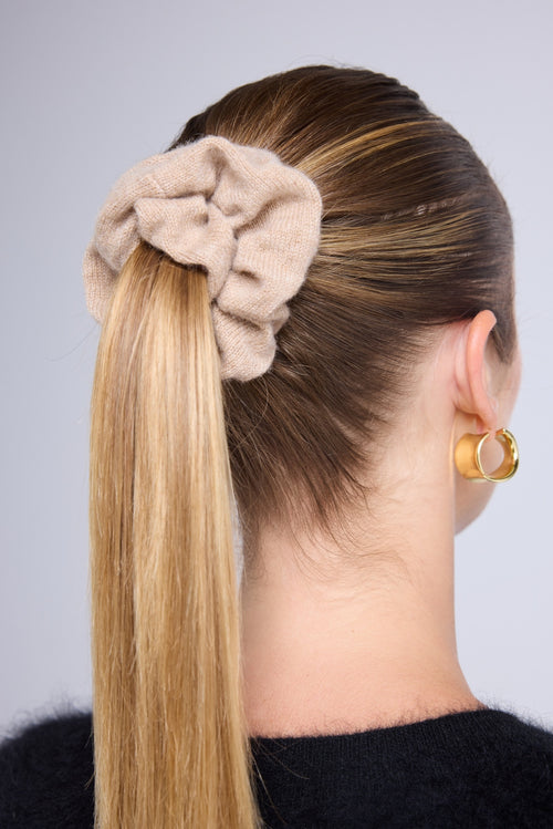 Chouchou Cheveux Alexia - Beige Crème