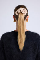 Chouchou Cheveux Alexia - Beige Crème