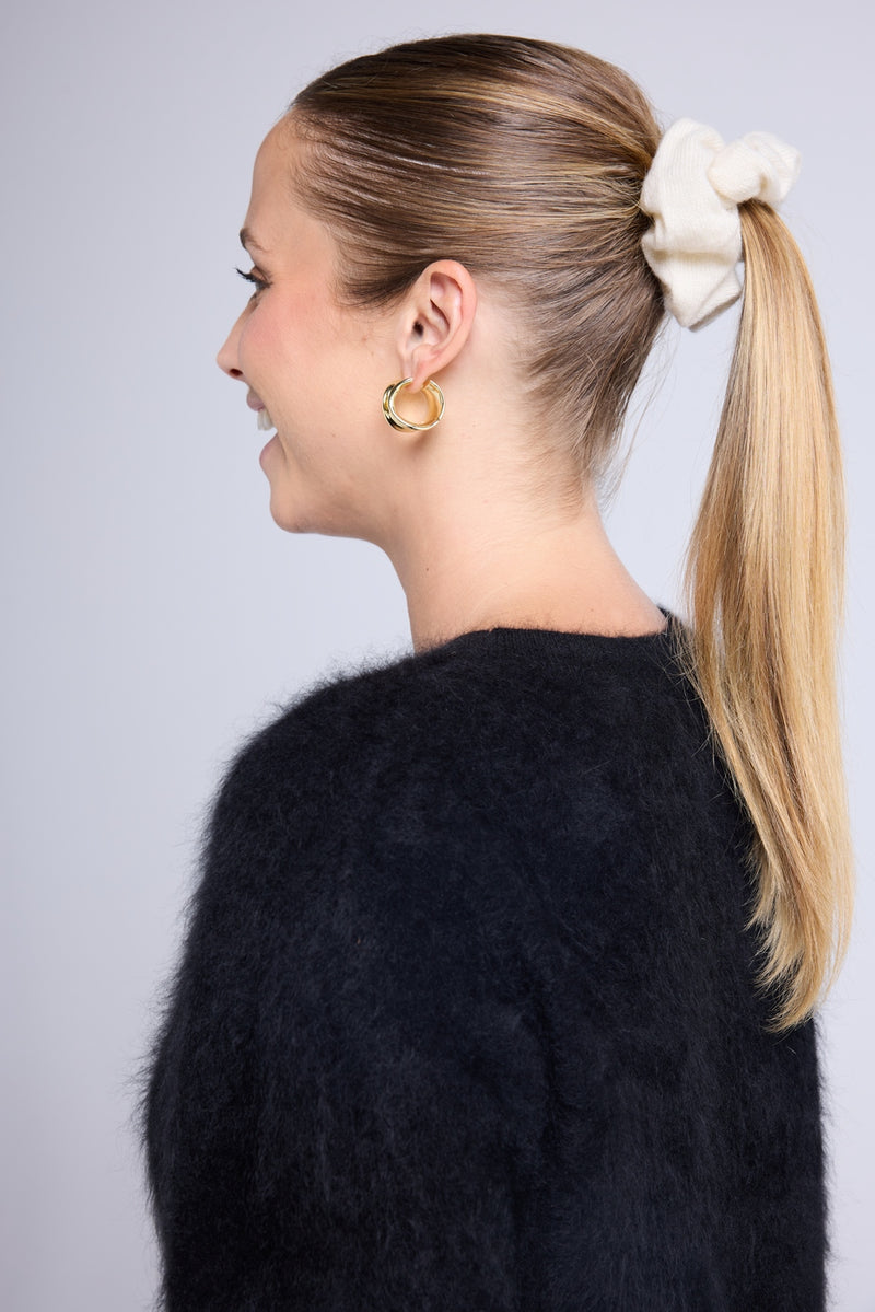 Chouchou Cheveux Alexia - Blanc