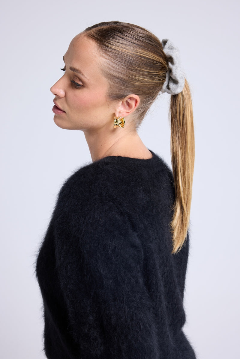 Chouchou Cheveux Alexia - Gris Clair