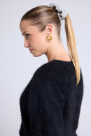 Chouchou Cheveux Alexia - Gris Clair