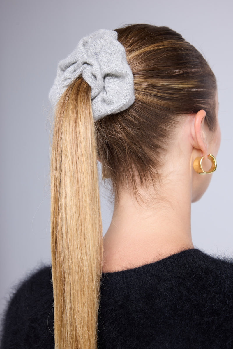 Chouchou Cheveux Alexia - Gris Clair