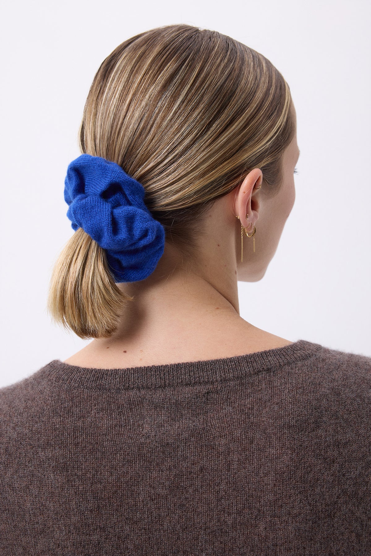 Chouchou Cheveux Alexia - Bleu Roi - Femme