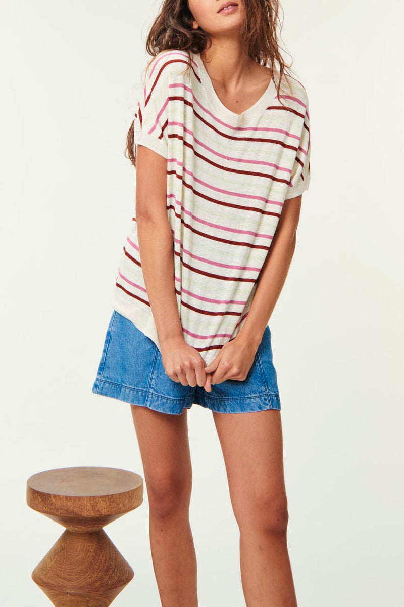Alex Sweater - Linen Multico