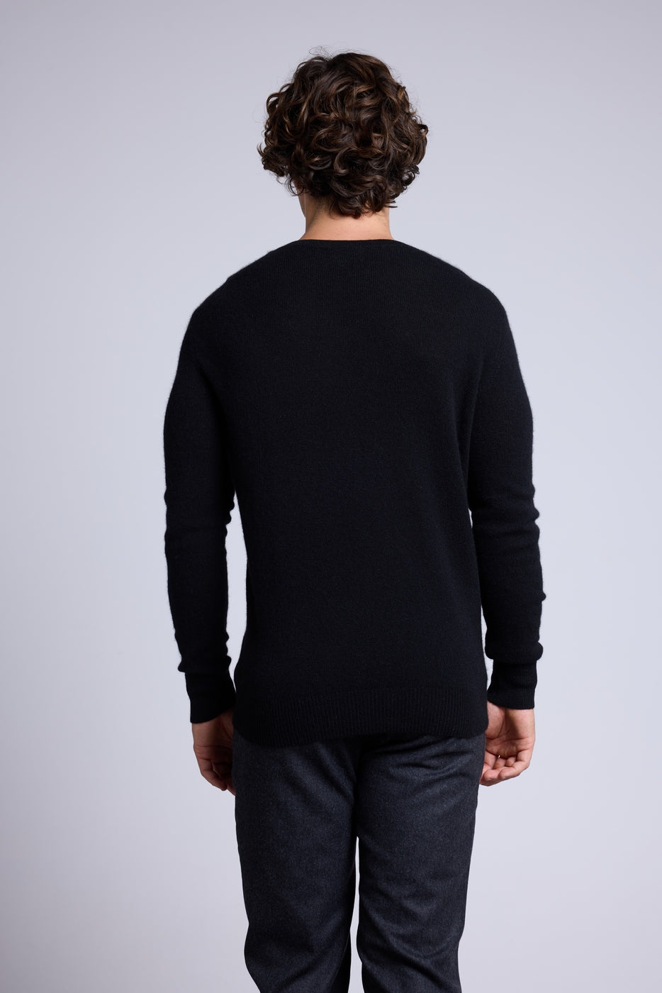 Pull Col V Alex - Noir - Homme