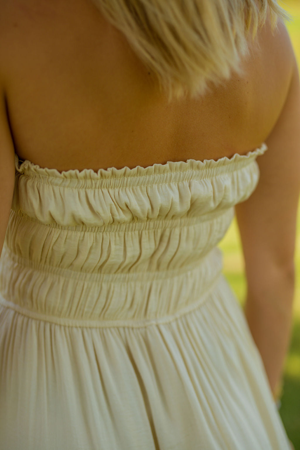 Isabella Dress Beige