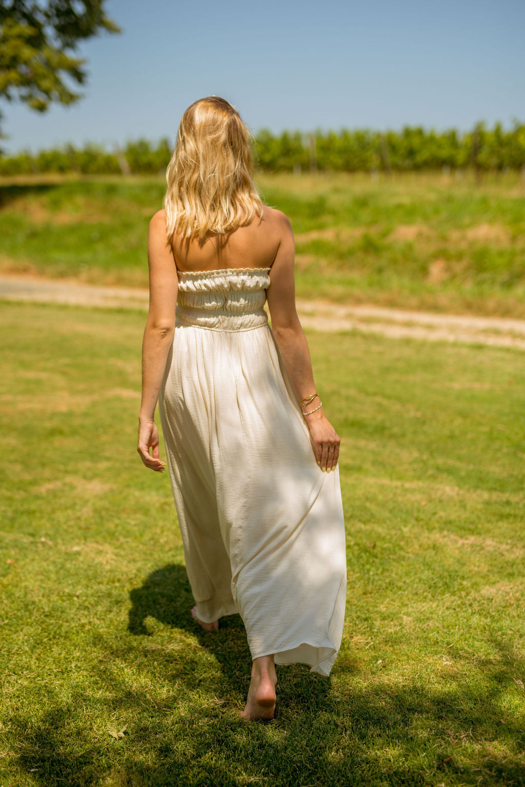 Isabella Dress Beige