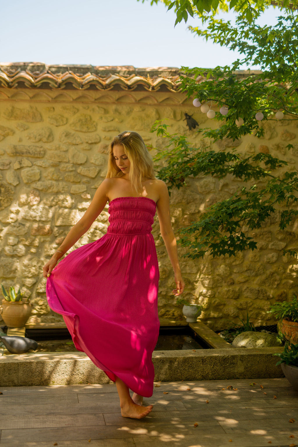 Robe Isabella Fuchsia