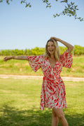 Amaya Dress Red