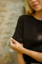 Lina Black T-Shirt