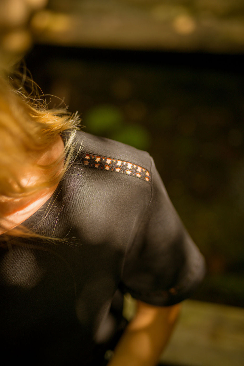 Lina Black T-Shirt