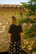 Lina Black T-Shirt