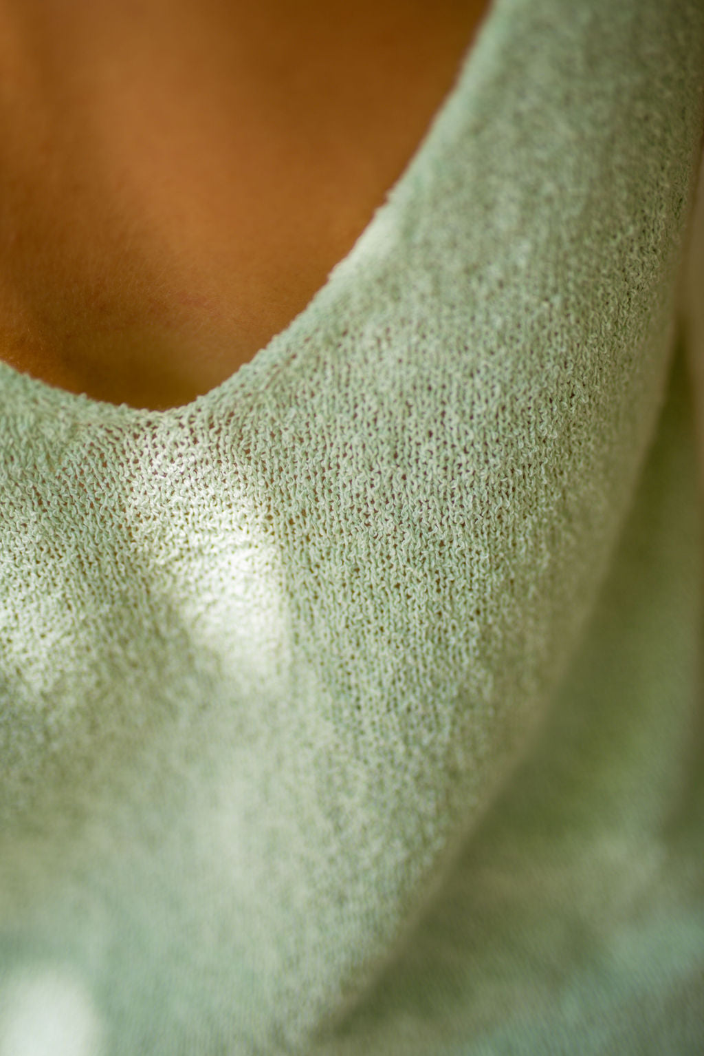Aurore Water Green Top