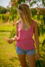 Top Aurore Rose