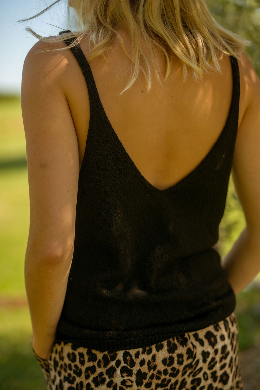 Top Aurore Black