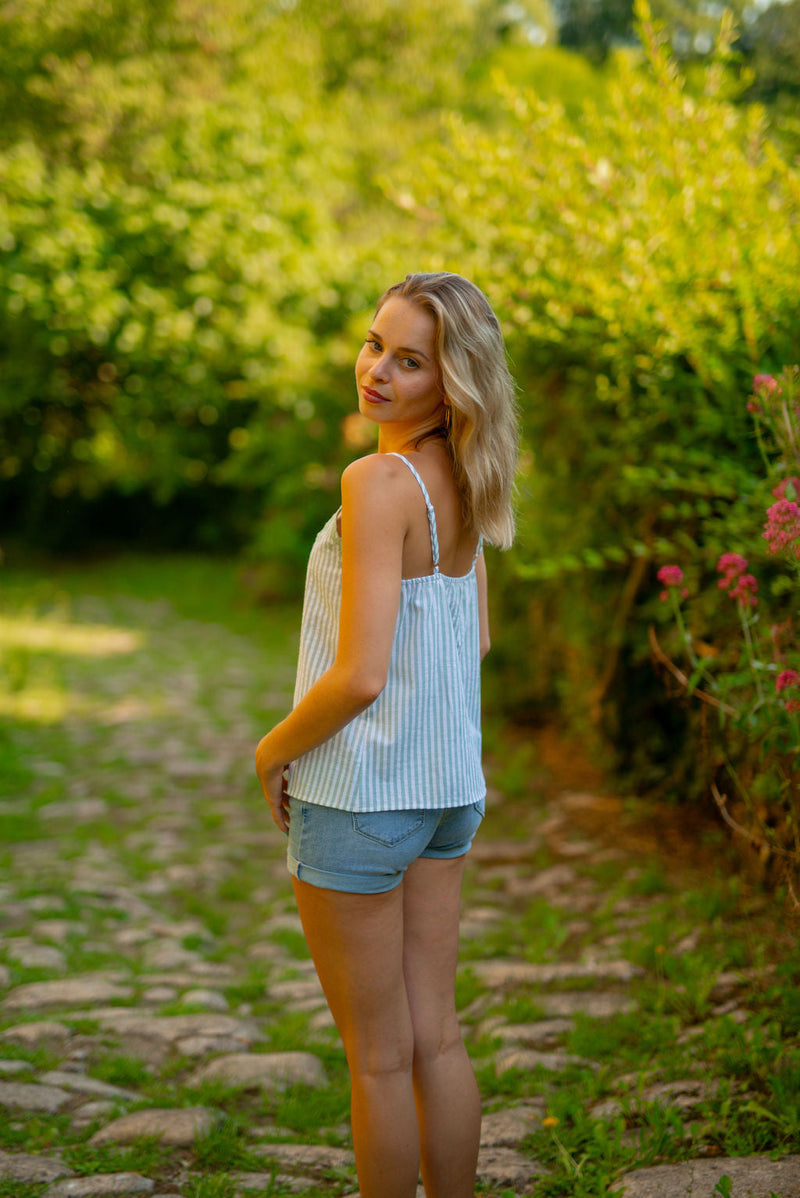 Top Louise Vert