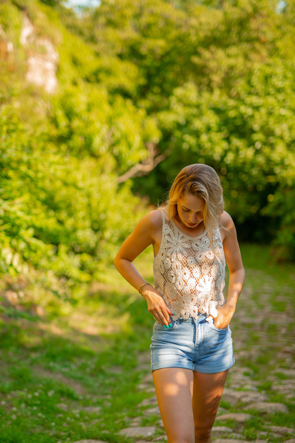Shorts vaqueros Romy