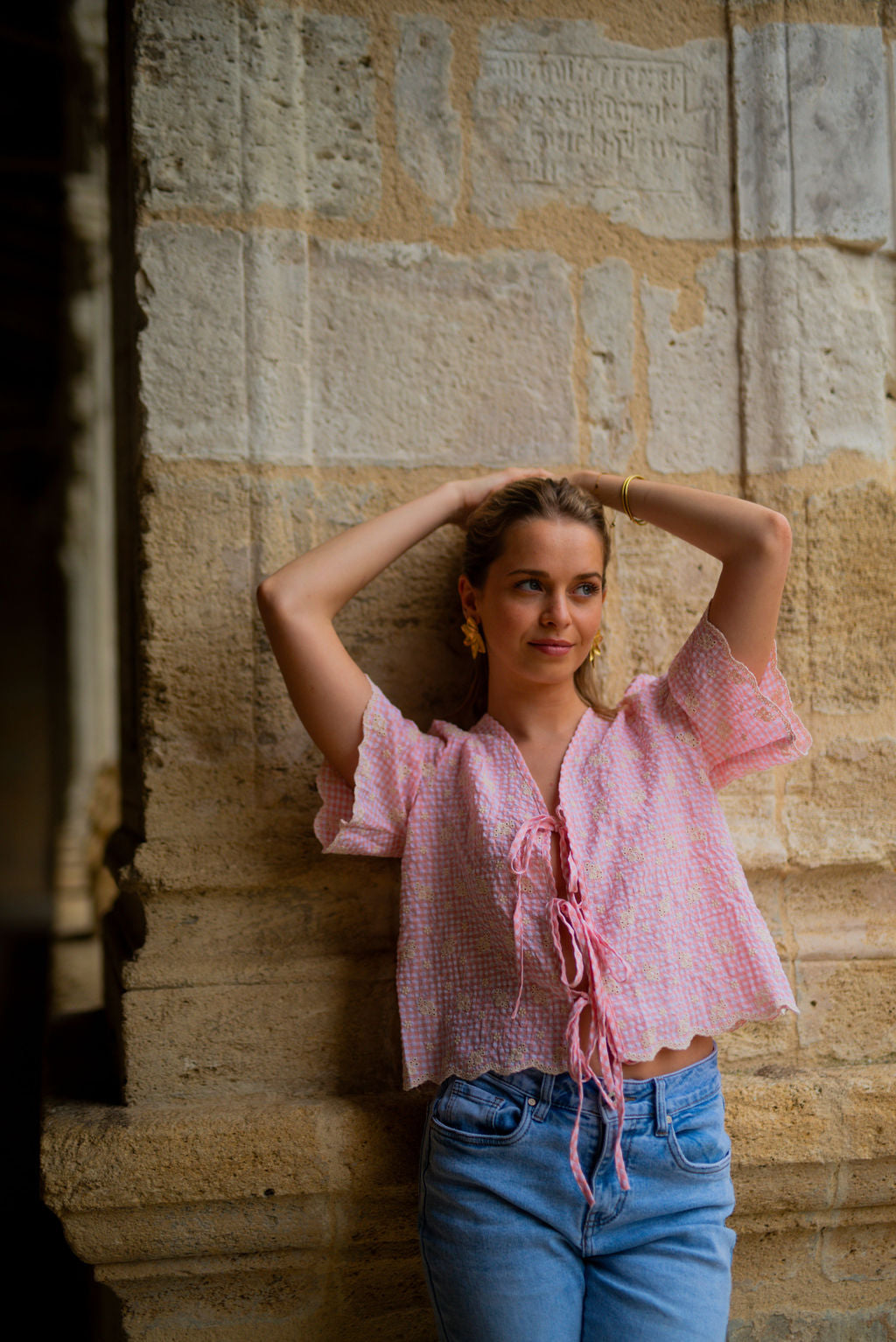 blusa justine