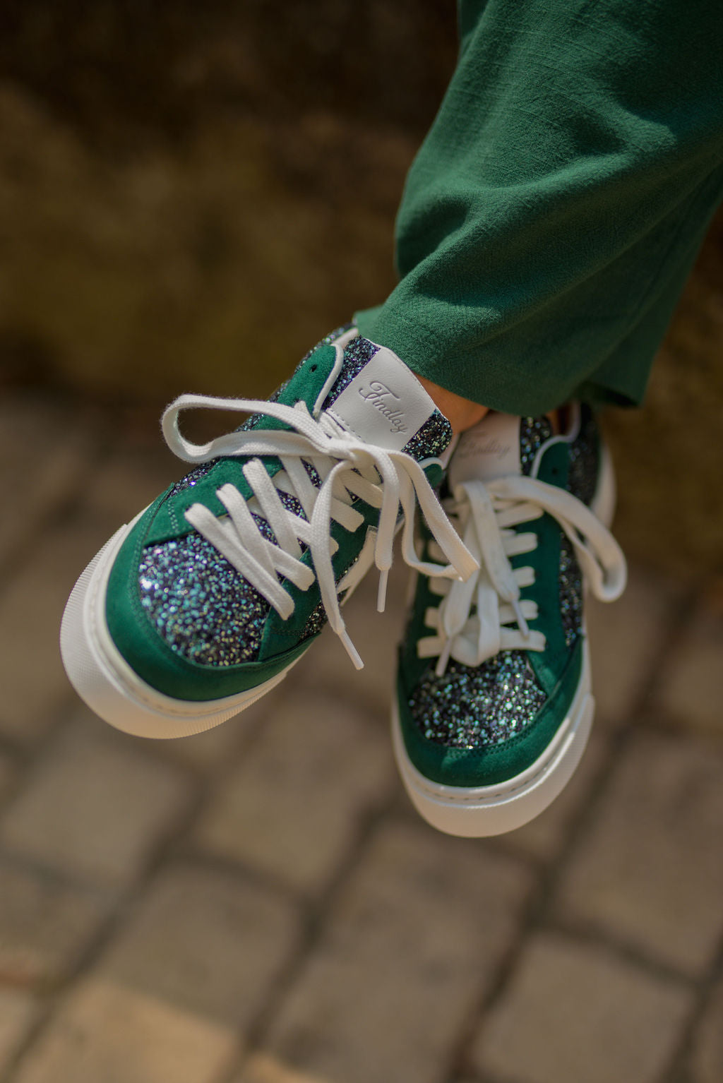 Green Janna Sneakers