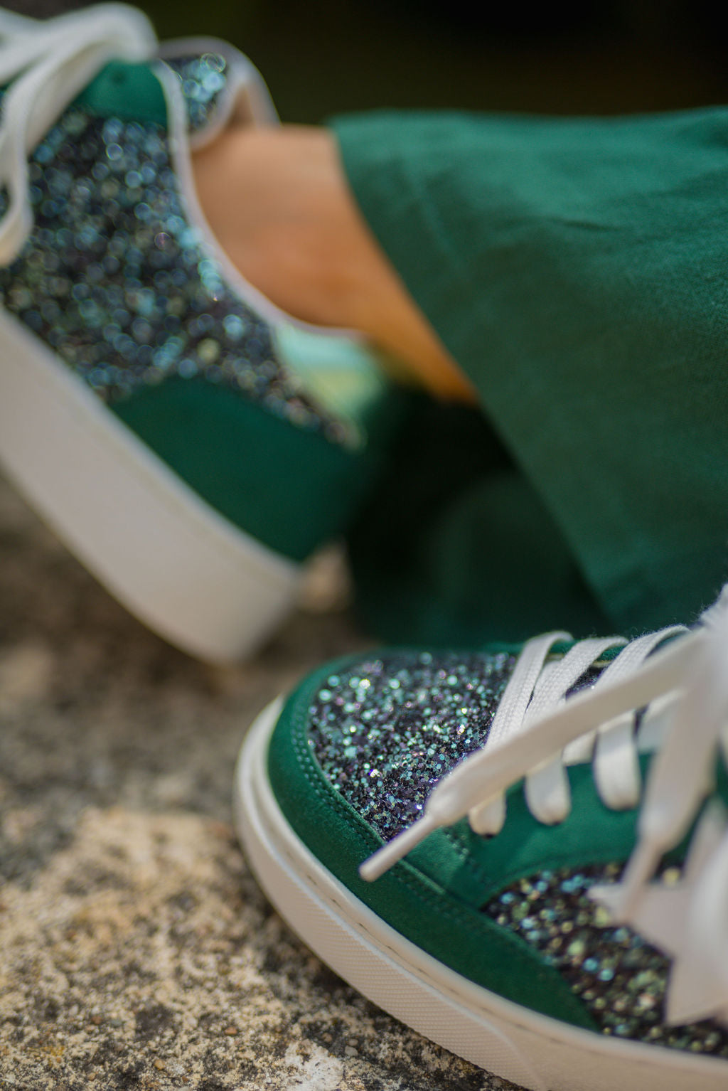 Green Janna Sneakers