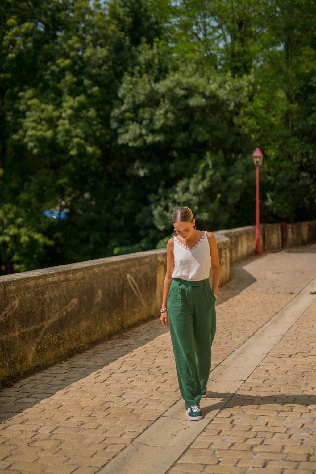 Green Janna Sneakers