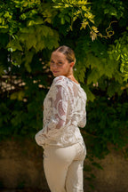 Vaqueros Mom Yuna Fit Beige