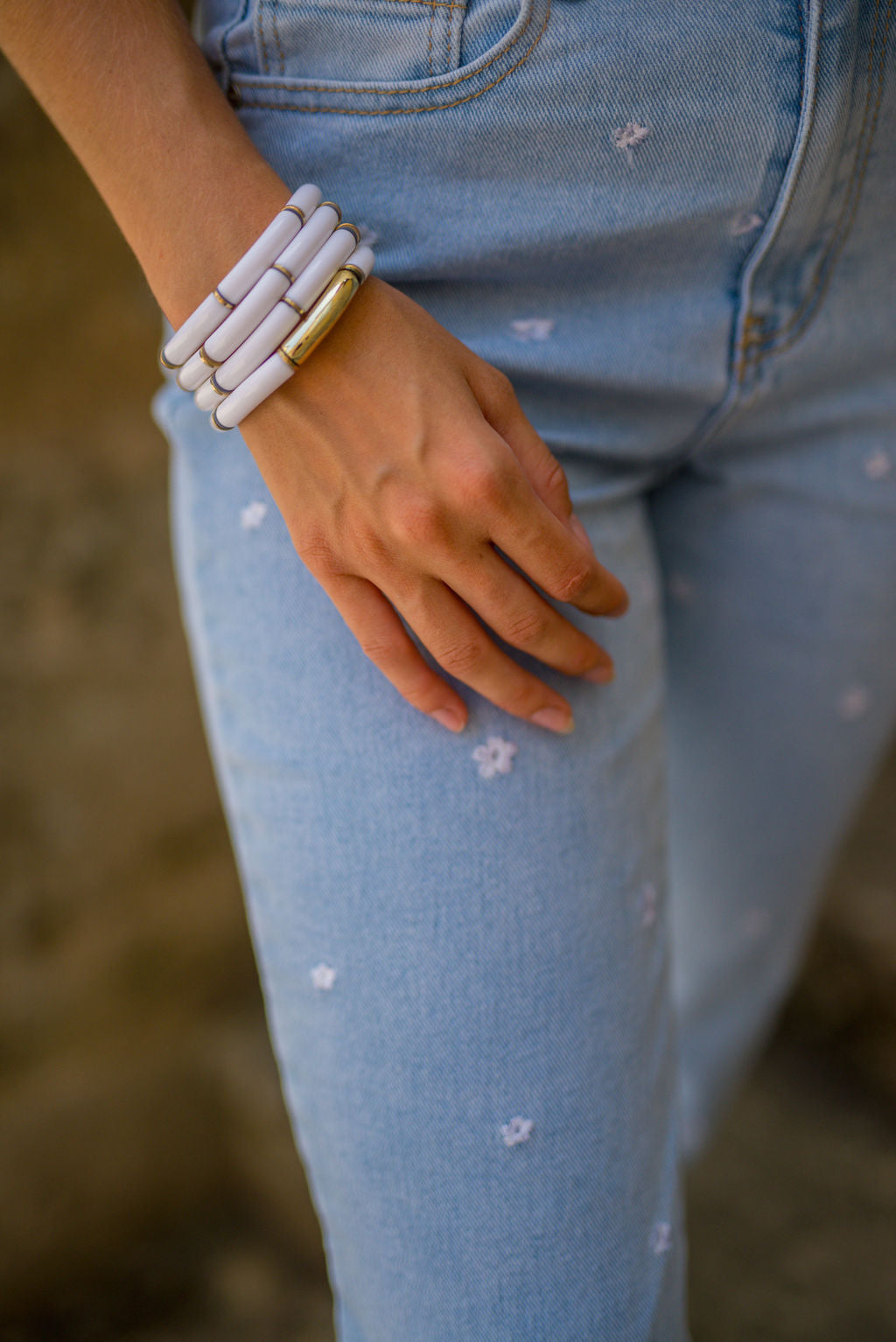 White Tyla Bracelet