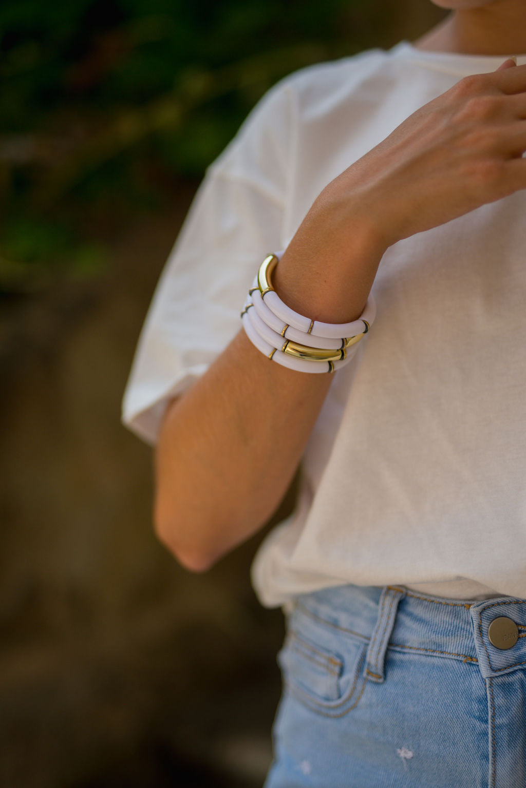 White Tyla Bracelet
