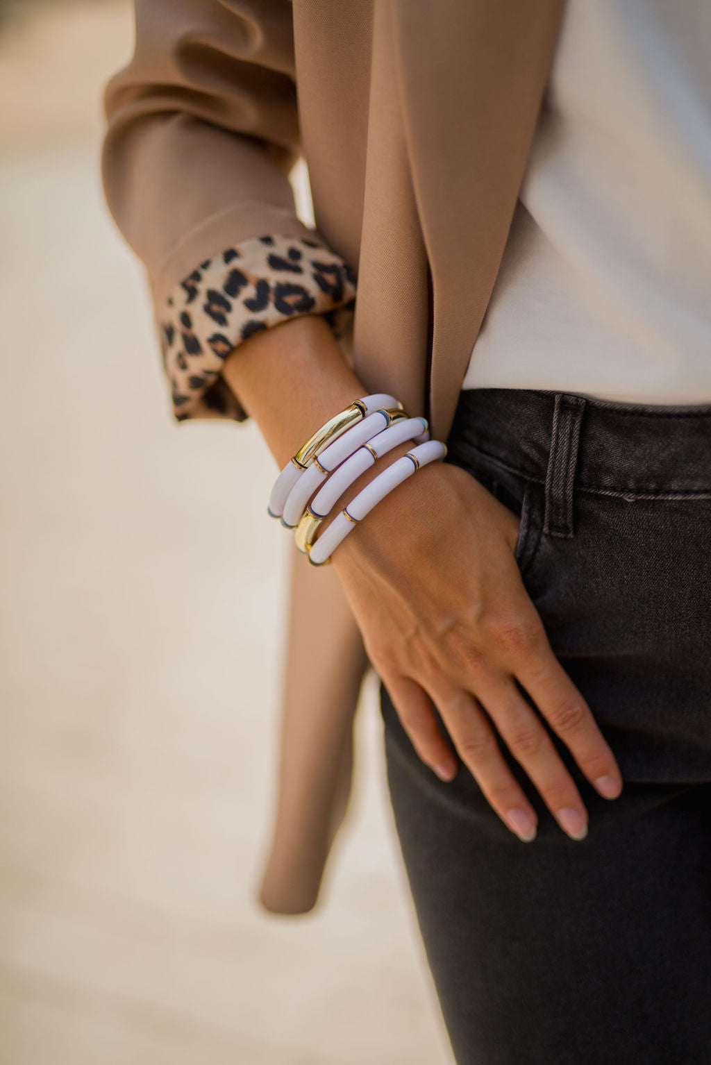 White Tyla Bracelet