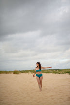 Saint-Tropez Turquoise Swimsuit