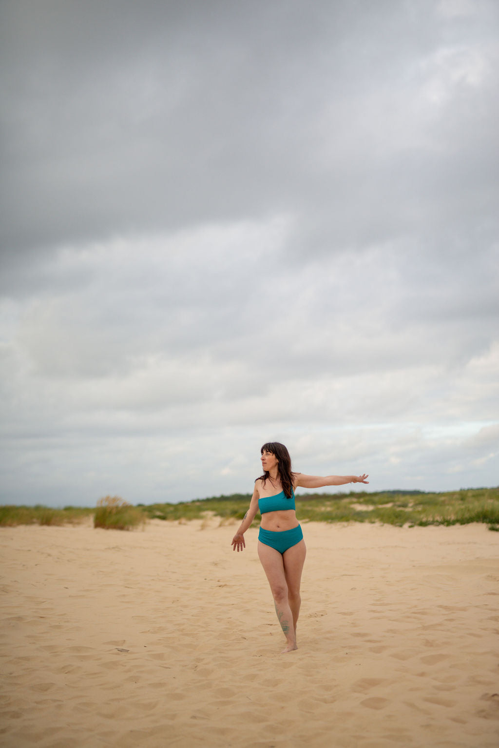 Saint-Tropez Turquoise Swimsuit