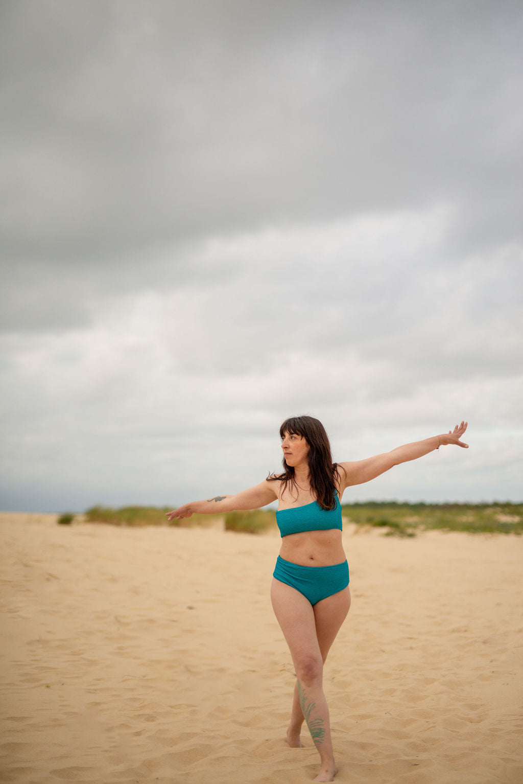Saint-Tropez Turquoise Swimsuit