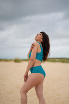 Saint-Tropez Turquoise Swimsuit