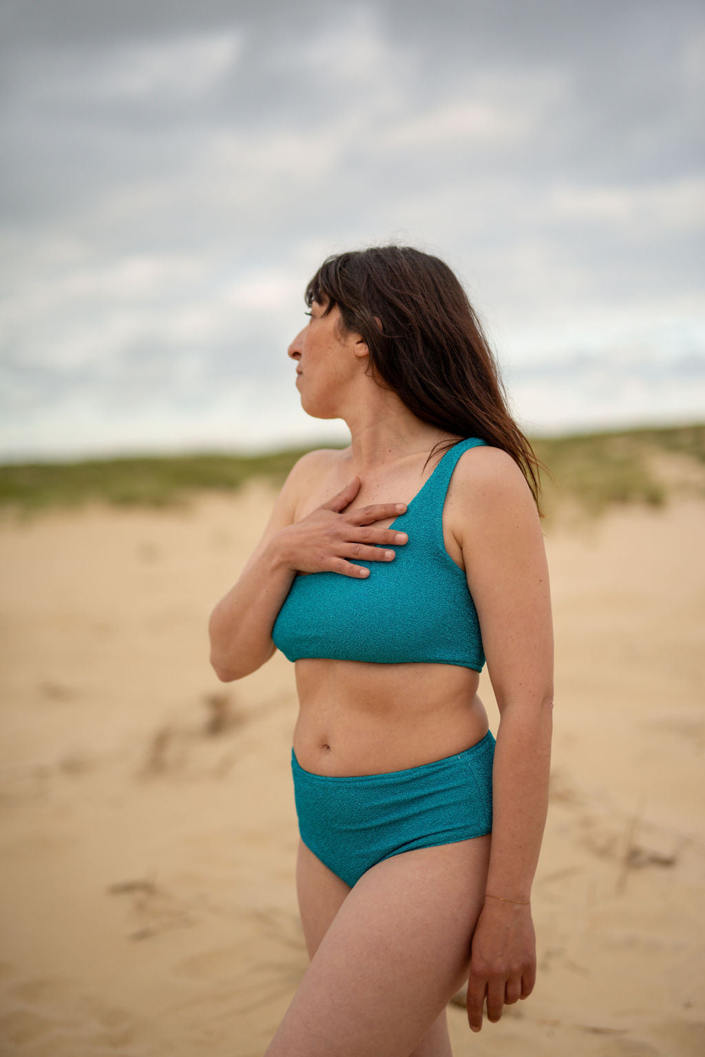 Saint-Tropez Turquoise Swimsuit