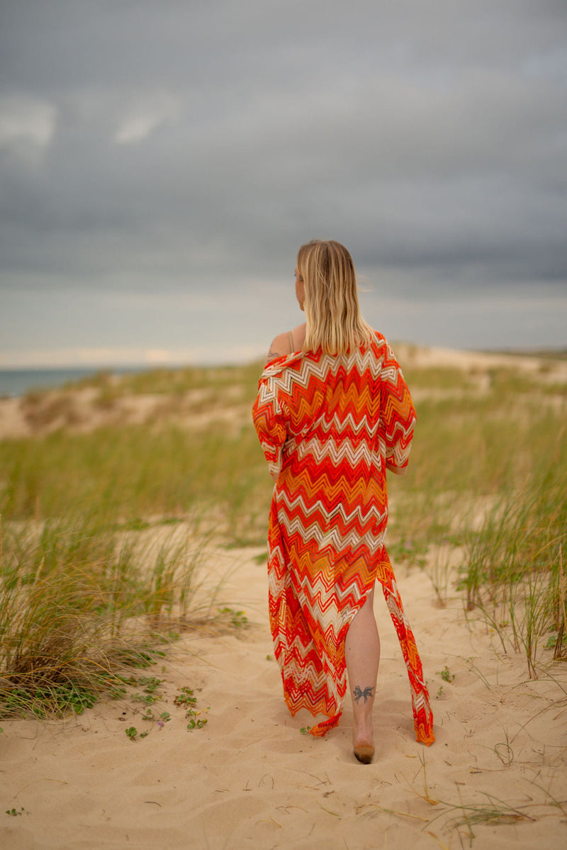 Kimono Palma Orange