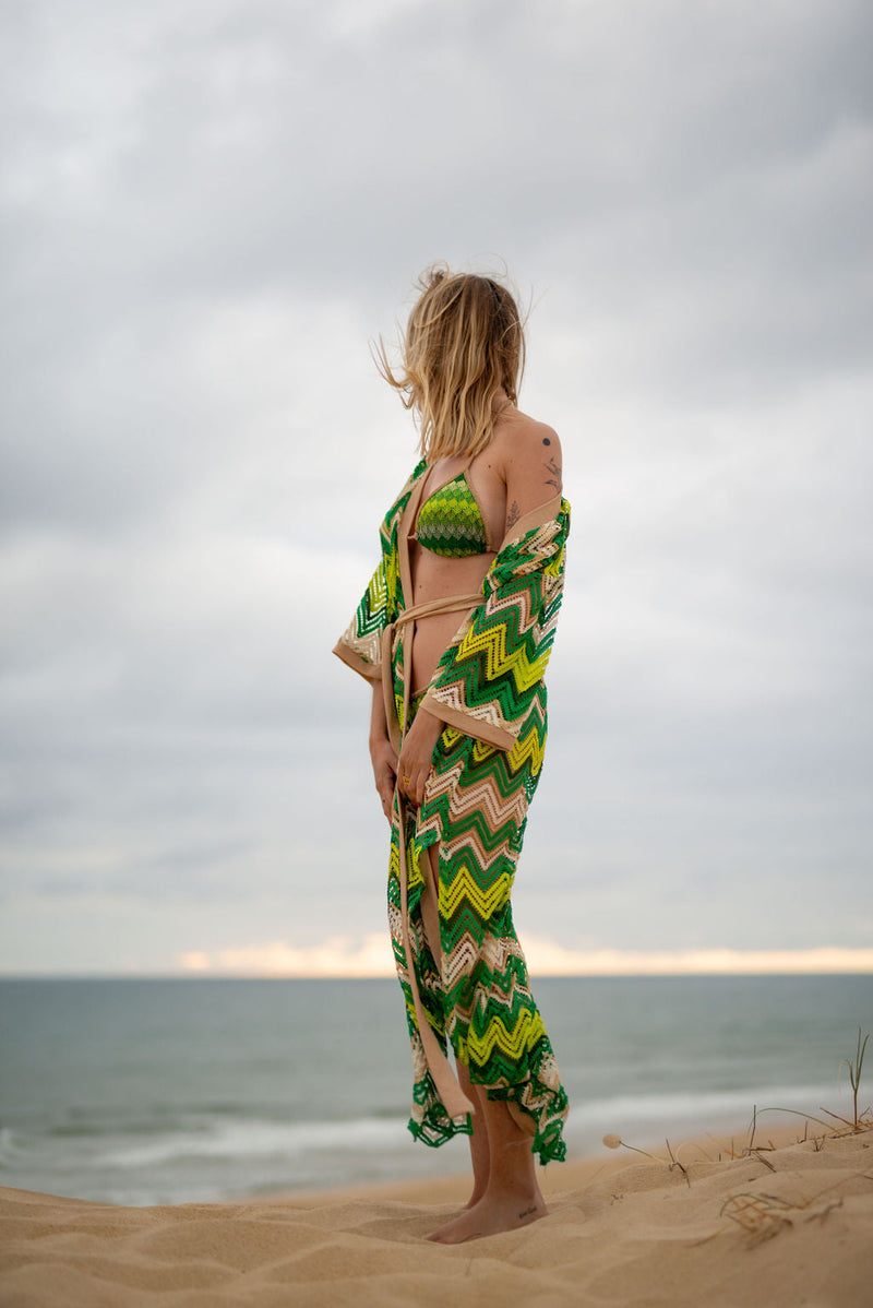 Kimono Palma Rose
