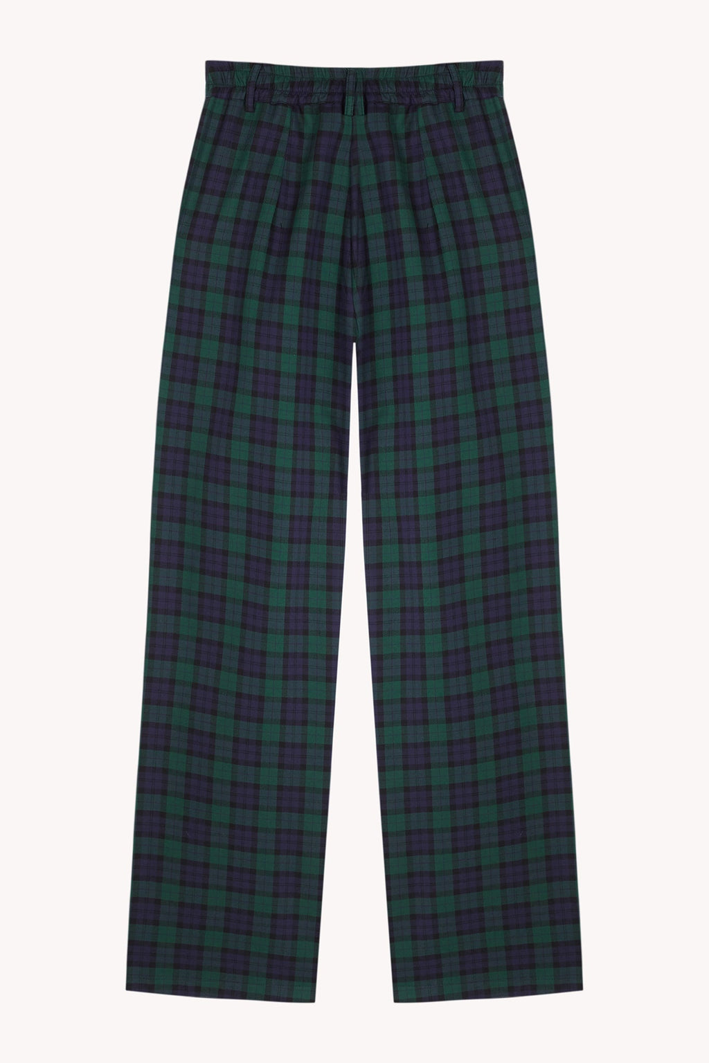 Green And Navy Alia Trousers
