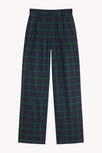 Green And Navy Alia Trousers