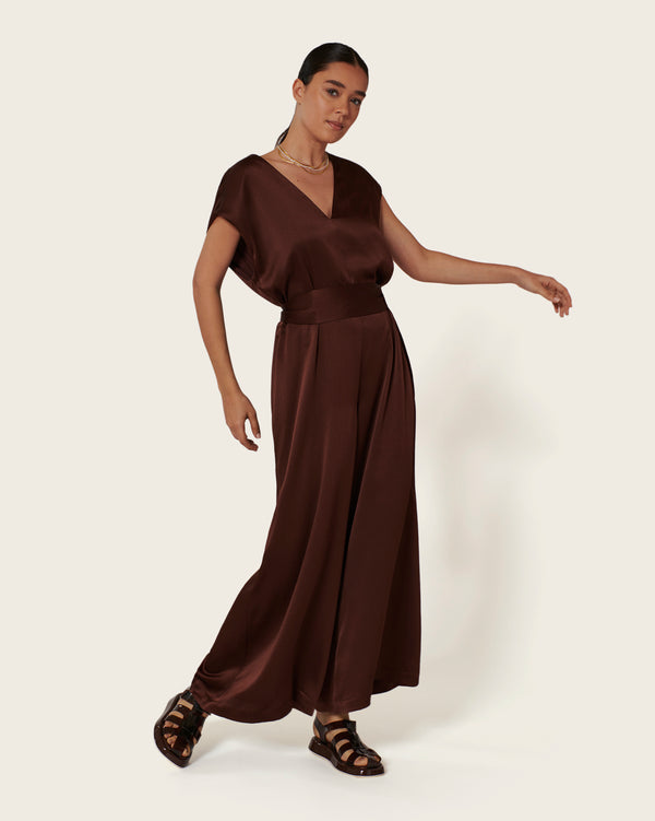 Combinaison longue Alicante - Choco