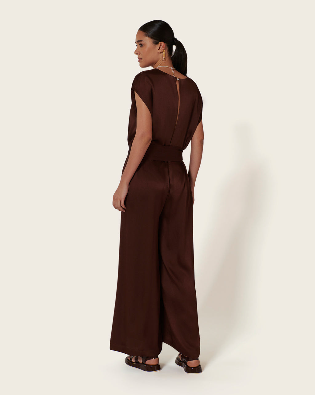 Combinaison longue Alicante - Choco