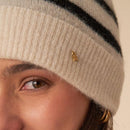 Alipo Beanie - Ecru/Poppy