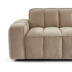 Alistair - Sofá 3 Plazas - Tela Chenilla - Beige