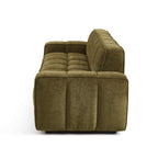 Alistair - 3-Seater Sofa - Chenille Fabric - Green