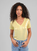 T-Shirt Alizalie Paille