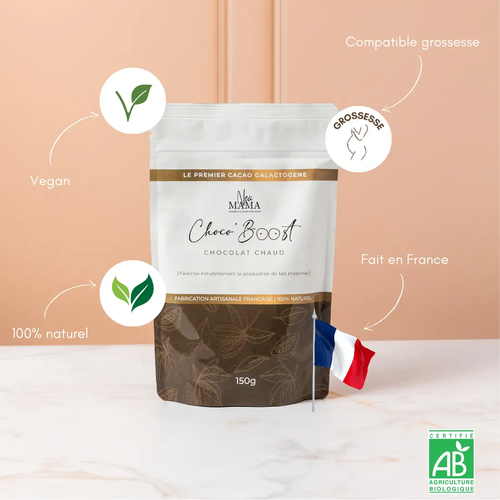 Chocoboost original bio - Allaitement NEA MAMA