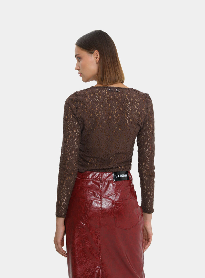 LAAGAM - ALLEGRA LACE TOP