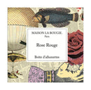 Boite D'Allumettes Rose Rouge