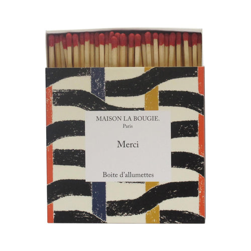Boite D'Allumettes Merci