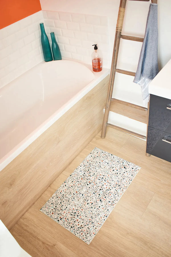 Almafie - Indoor Bathroom Rug - Printed Polyester - Multicolor