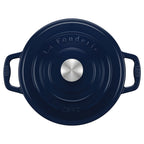 Round Casserole Dish - Blue